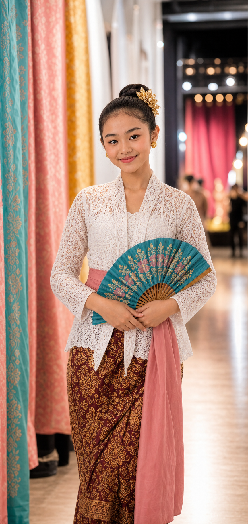 Penari Swardance bersiap tampil